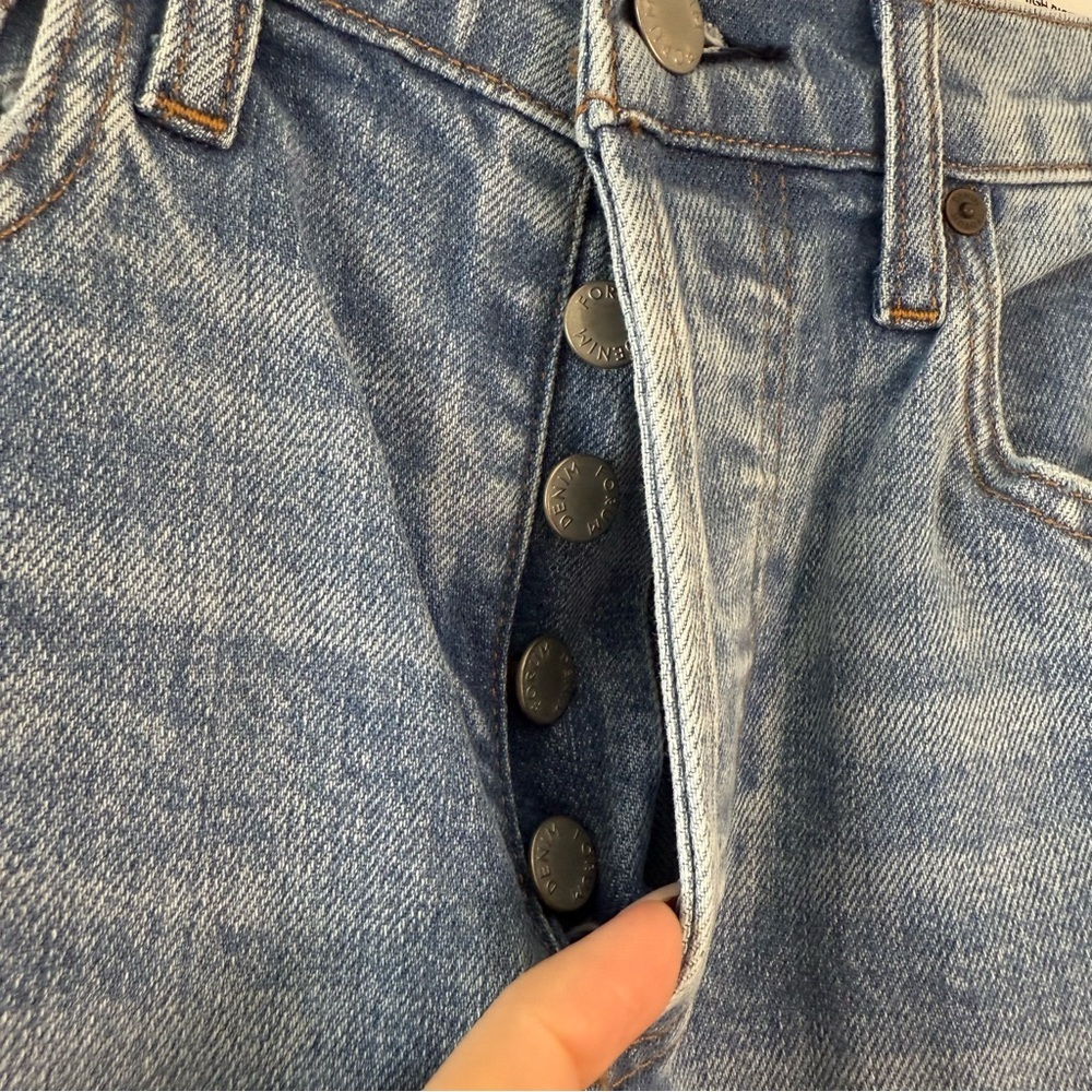 Aritzia Denim Forum The Arlo High Rise Straight Jeans Size 25W 30L - Picture 4 of 9